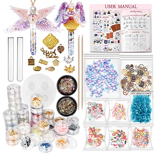 Funshowcase Resin Art Magic Potion Tube and Stopper Epoxy Shaker S...