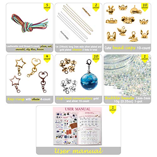 Funshowcase Sphere Epoxy Silicone Molds Jewelry Casting Supplies P...