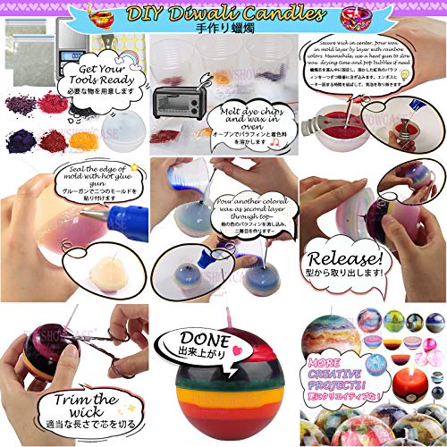 Funshowcase Sphere Epoxy Silicone Molds Jewelry Casting Supplies P...