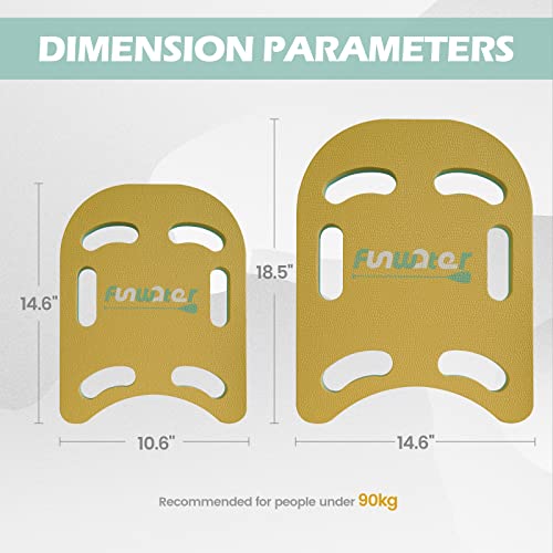 FunWater Swim Kickboard, 14 Swim Training kickboard with Non-Slip...