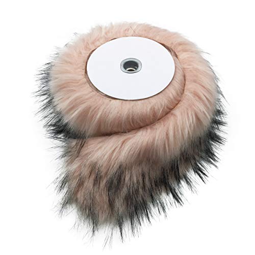 Furryvalley Faux Fur Trim Raccon Fox Fur Ribbon Craft Furry Stripe...