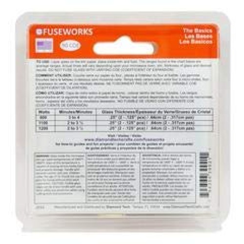 The Basics 90 COE Fusible Glass Sheets