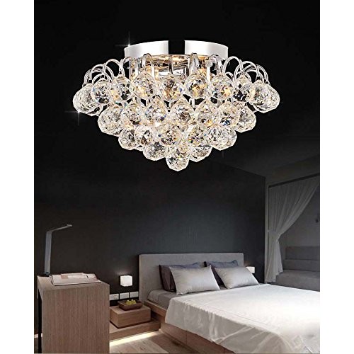Fushing 20pcs Crystal Glass Ball Chandelier Prisms Pendants Parts ...