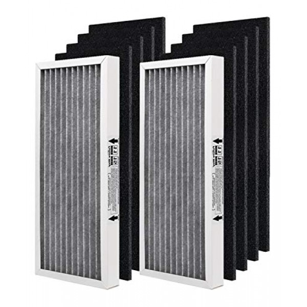 Future Way 2 Packs Odor Eliminator True HEPA Filter Replacement fo...