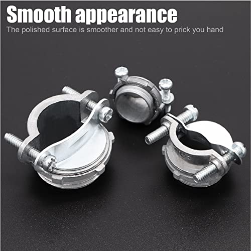 Fuzbaxy 20PCS 1/2 3/4 1” Clamp Type Cable Connectors Assortment ...