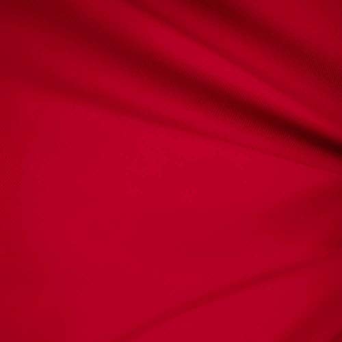 Red 60 Wide Premium Cotton Blend Broadcloth Fabric by The Yard by...
