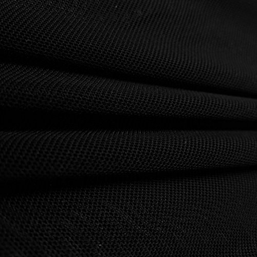 Solid Power Mesh Fabric Nylon Spandex 60 Wide Stretch Sold BTY Ma...