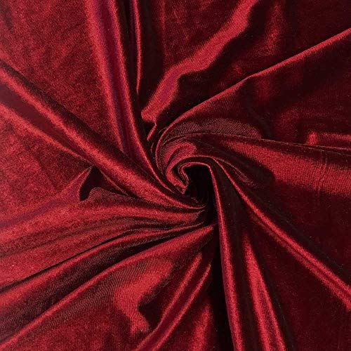 Stretch Velvet Fabric 60 Wide by The Yard for Sewing Apparel Cos...