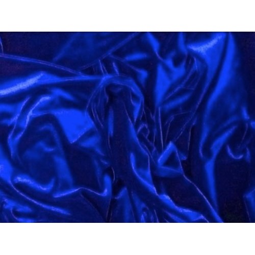 Truly a Royal Blue Stretch Velvet Fabric 60 Sold by The Yard Grea...