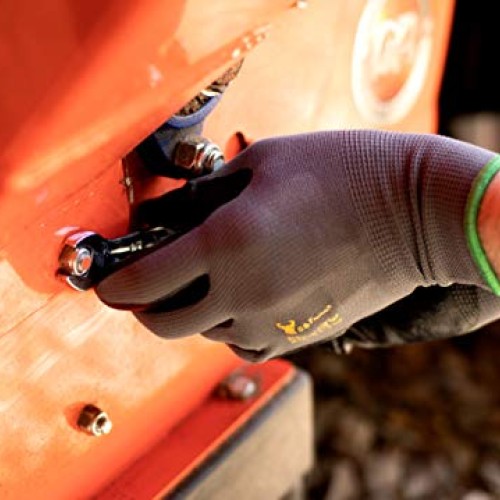 6 PAIRS Mens Working Gloves with Micro Foam Coating - Garden Glov...