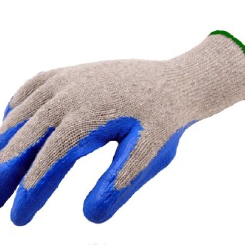 G & F 1511M-DZ Rubber Latex Coated Work Gloves for Construction, B...