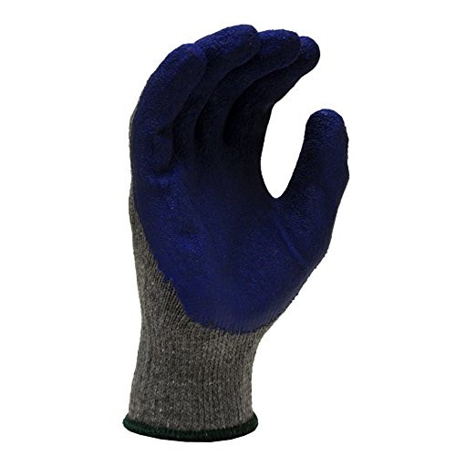 G & F 1511M-DZ Rubber Latex Coated Work Gloves for Construction, B...