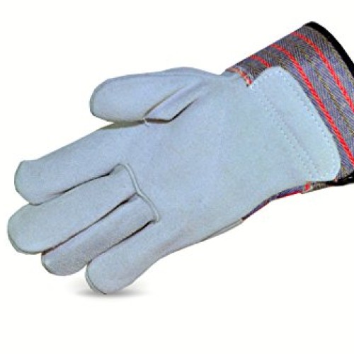 G & F 5015L-5 Regular Cowhide Leather Palm Work Gloves for driving...