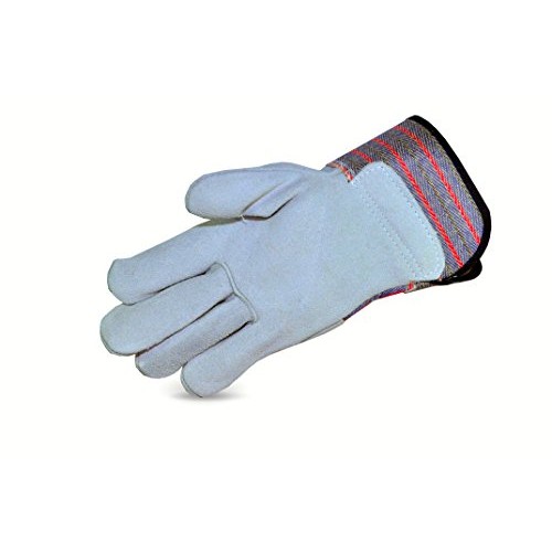 G & F 5015L-5 Regular Cowhide Leather Palm Work Gloves for driving...