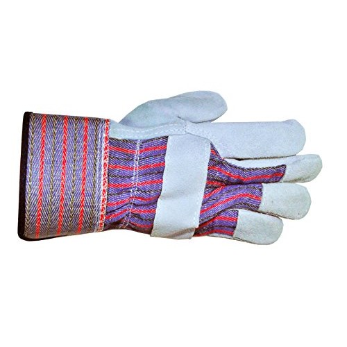 G & F 5015L-5 Regular Cowhide Leather Palm Work Gloves for driving...