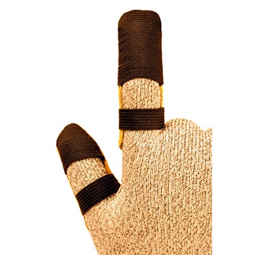 G & F 8126L Cowhide Leather Thumb Guard, Thumb Protection, Large, ...