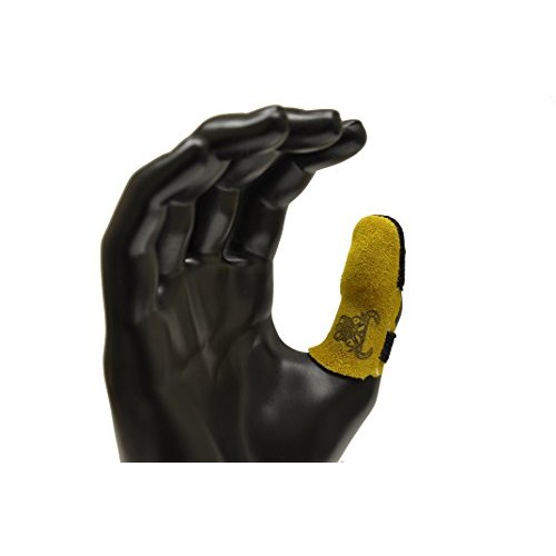 G & F 8126L Cowhide Leather Thumb Guard, Thumb Protection, Large, ...