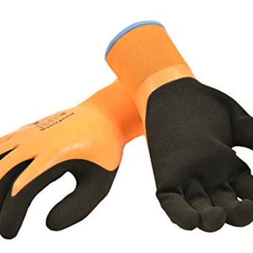 G & F Products 100% Waterproof Winter Gloves for outdoor cold weat...