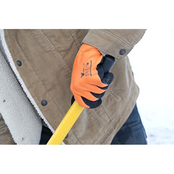 G & F Products 100% Waterproof Winter Gloves for outdoor cold weat...