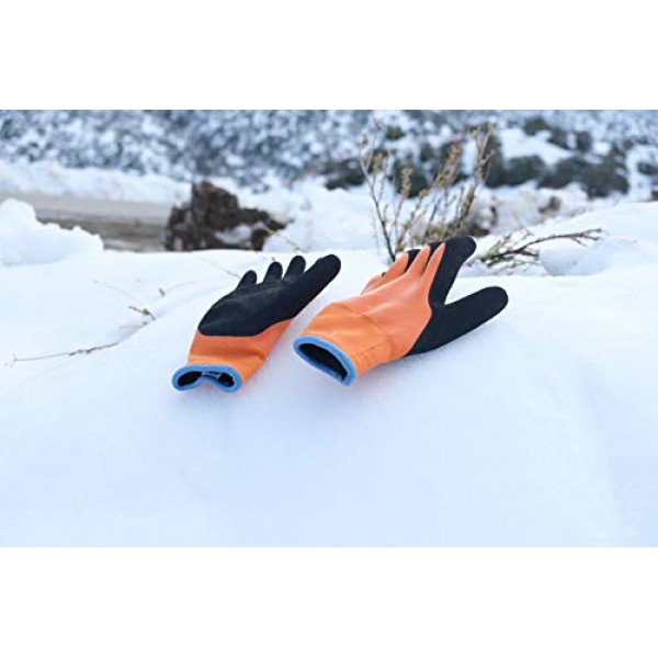 G & F Products 100% Waterproof Winter Gloves for outdoor cold weat...