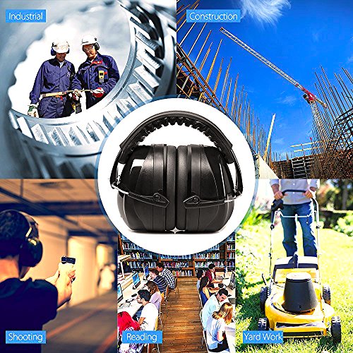 G & F Products 12020Blue 34dB Highest NRR Safety Muffs-Professiona...
