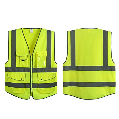 G & F Products Reflective Vest Safety Vest High Visibility with ef...