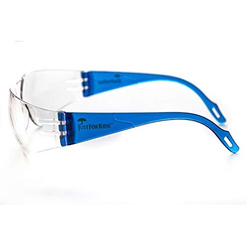 JustForKids EyePro ANSI Z87.1 EN166 Certified Kids Safety glasses,...