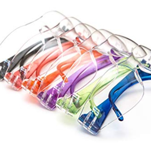 JustForKids EyePro ANSI Z87.1 EN166 Certified Kids Safety glasses,...