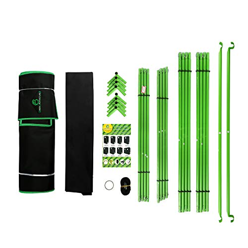 GA Grow Tent 24x24x48 36x36x72 40x40x80 Reflective Mylar Hydroponi...