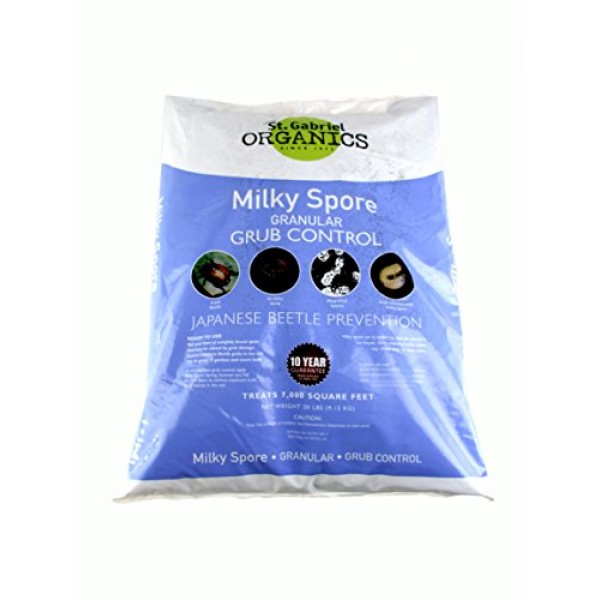 Gabriel Organics Milky Spore Lawn Spreader Mix