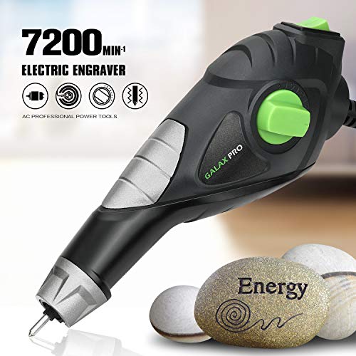 GALAX PRO 13W Electric Engraver with 4 Replaceable Tungsten Carbid...