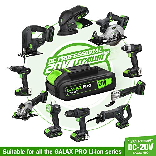 GALAX PRO Reciprocating Saw, Cordless Li-ion Reciprocating Saw wit...