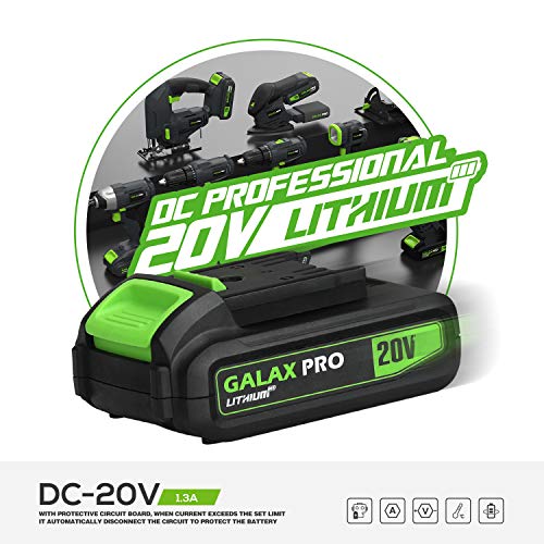 GALAX PRO Reciprocating Saw, Cordless Li-ion Reciprocating Saw wit...