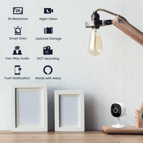 WiFi Camera 2K, Galayou Indoor Home Security Cameras for Baby/Elde...