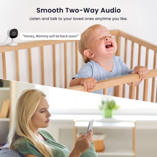 WiFi Camera 2K, Galayou Indoor Home Security Cameras for Baby/Elde...