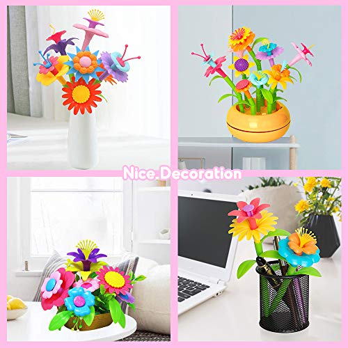 GAMZOO Flower Garden Building Toys for Girls 3-6 Year Old - Best B...
