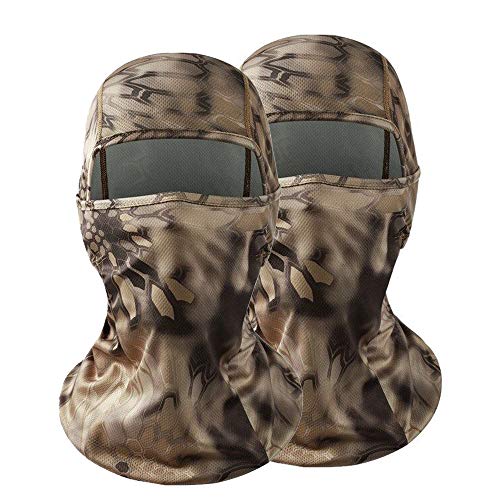GANWAY Pack of 2 Outdoor Accessories Fishing Hunting Masks Thin Ca...