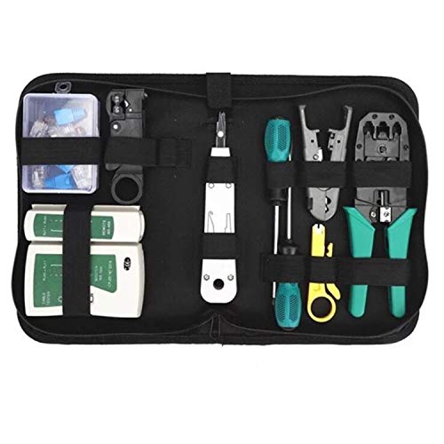 Gaobige Network Cable Repair Maintenance Tool Kit Set 11 in 1 Port...