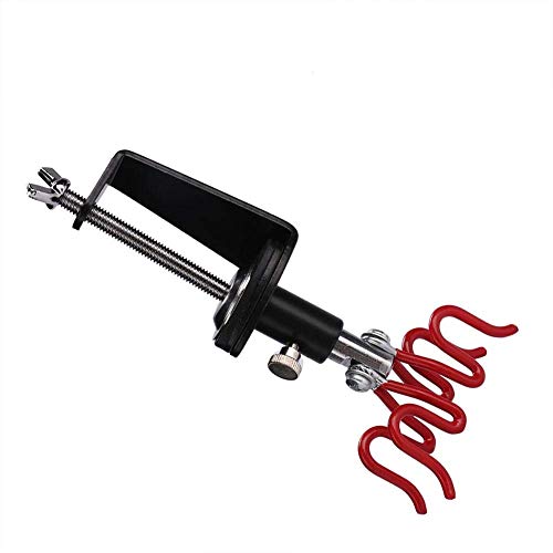 Portable 360 Degree Airbrush Holder Stand Holds 2 Airbrushes Clamp...