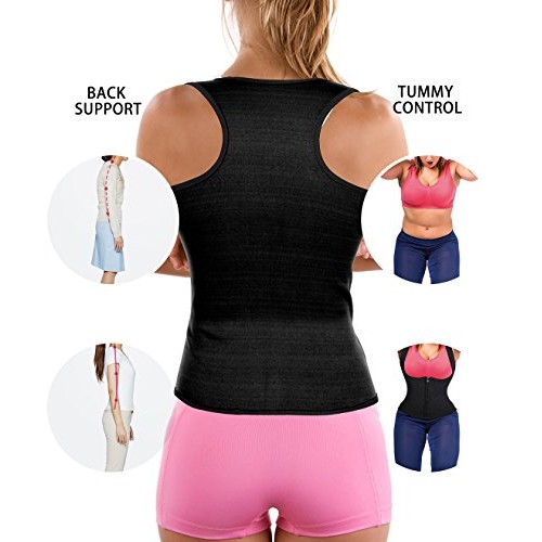 GAODI Women Waist Trainer Vest Slim Corset Neoprene Sauna Tank Top...