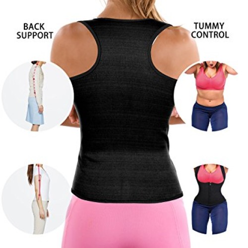 GAODI Women Waist Trainer Vest Slim Corset Neoprene Sauna Tank Top...
