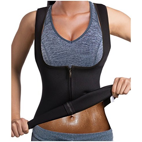 GAODI Women Waist Trainer Vest Slim Corset Neoprene Sauna Tank Top...