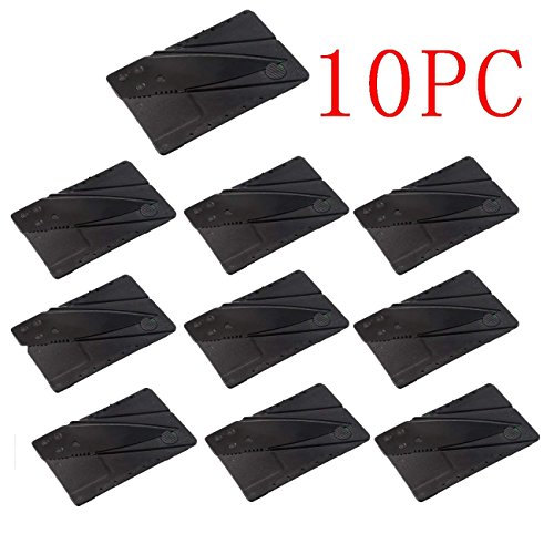 Garberiel 10 Pack Credit Card Knife Multifunction Folding Blade Kn...