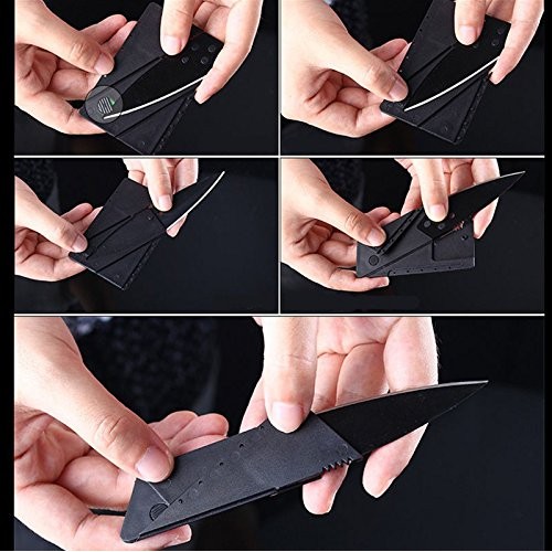 Garberiel 10 Pack Credit Card Knife Multifunction Folding Blade Kn...
