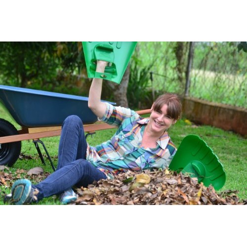 GARDEASE ReLeaf Leaf Scoops: Ergonomic, Large Hand Held Rakes for ...