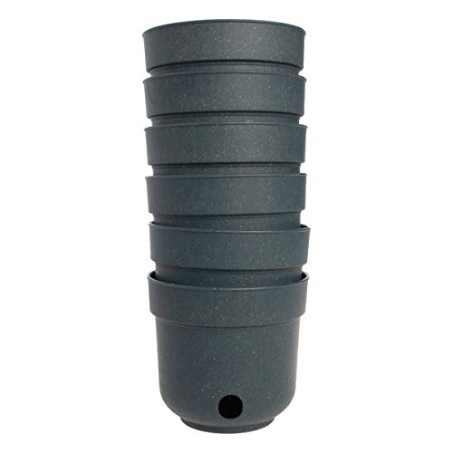 Garden Artist 6 Pack 6.5 Inch Self Watering Planter Indoor Outdo...