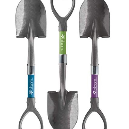 Garden Bloom LH015BL Bond 989743 Bloom Mini D Handle Shovel Assorted