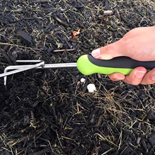 Garden Guru Hand Cultivator - Stainless Steel Hand Rake Soil Tille...