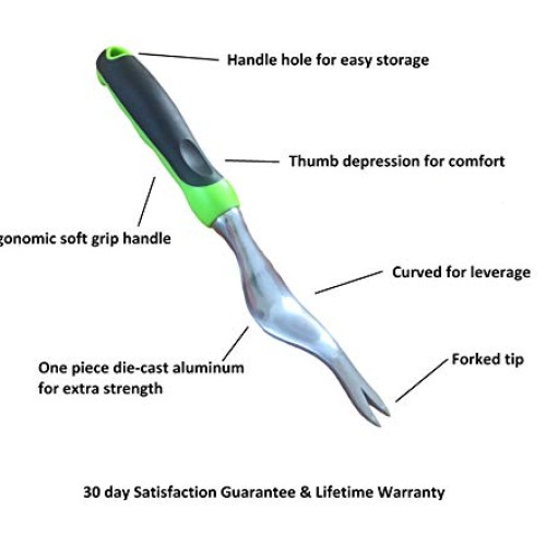 Garden Guru Hand Weeder - Weed Puller with Ergonomic Handle for Pl...