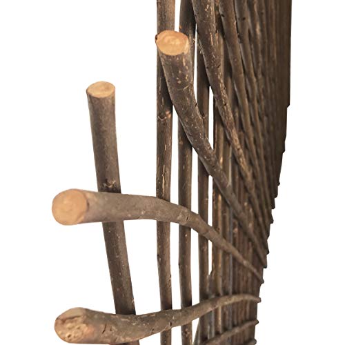 Expandable Garden Trellis Plant Support Willow Lattice Fence Panel...